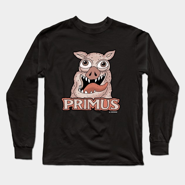 PRIMUS "Pork Soda" Long Sleeve T-Shirt by NJ Creepshow